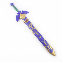 Épée de jouet en mousse PU de 31,5 pouces, style Maître, légère et sûre, pour cosplay de héros fantastiques et présentation sur scène, vente en gros d'usine