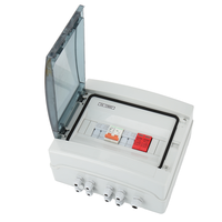 Kotak Kombiner PV Surya IP65 2 String 2 in 1 Out 1000V DC Kotak Sambungan Array untuk Sistem Tenaga Surya CE RoHS