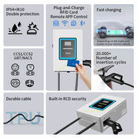 OLINK Nouvelle borne de recharge pour véhicules électriques EVSE commerciale 40 kW DC, station de recharge murale IP54 pour véhicules électriques