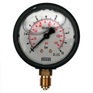 Manómetro de Presión de Buena Calidad EN831-1 ICs Modelo 213.53.063 Roscado de Latón Lleno de Glicerina - Product Image 4