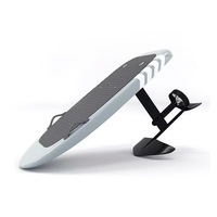 Planche de surf hydrofoil en fibre de carbone personnalisée sans moteur, équipement de sports nautiques OEM pour eaux offshore