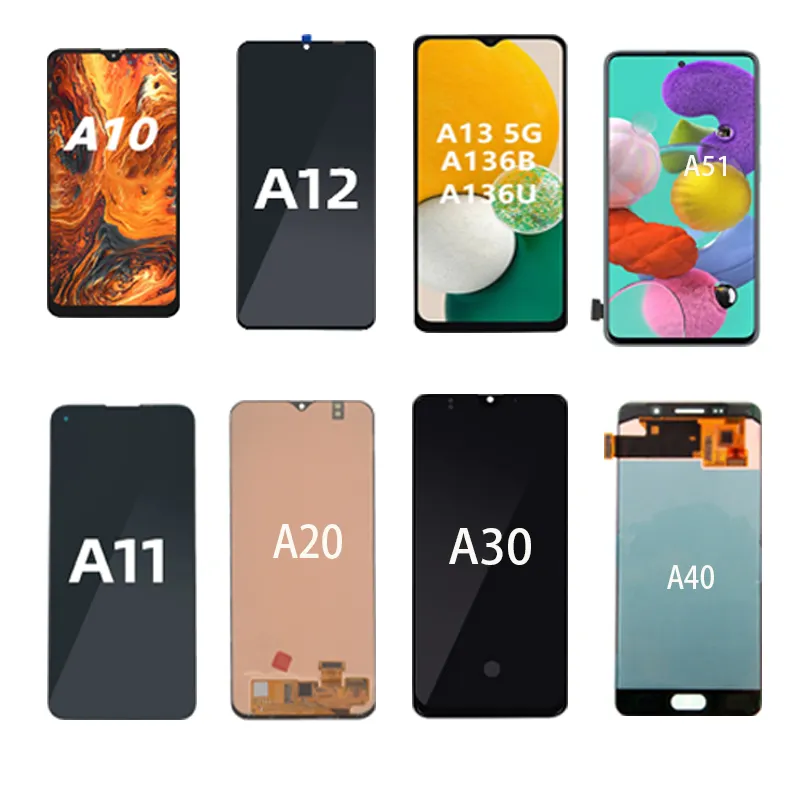 phone lcd screen of phones for samsung galaxy a11s a12s a50 a20s note 20 ultra phone 5g replacement screen