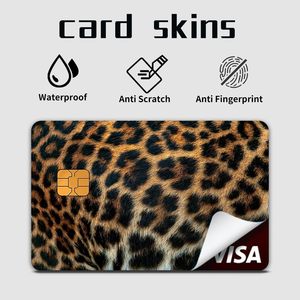 Pegatina Impermeable con Estampado Animal, Rectangular, de PVC, Decorativa, para Tarjetas de Crédito y Uso Bancario - Product Image 2