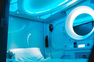 Cama Inteligente ABS con Puerta, Muebles de Hotel, Espacio Privado Amplio, Cápsula de Sueño Insonorizada, OEM ODM, Cama Cápsula Moderna de ABS - Product Image 5