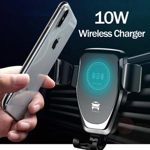 Support de téléphone de <span class=keywords><strong>voiture</strong></span> sans fil de haute qualité pour <span class=keywords><strong>iPhone</strong></span> 12 11 Pro XS Max X, charge rapide, support de téléphone de <span class=keywords><strong>voiture</strong></span> - Product Image 3