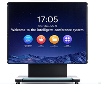 Écran LED mobile pliable électrique 4K 1080P de 158 pouces avec télécommande, machine publicitaire HD, signalisation numérique avec roues