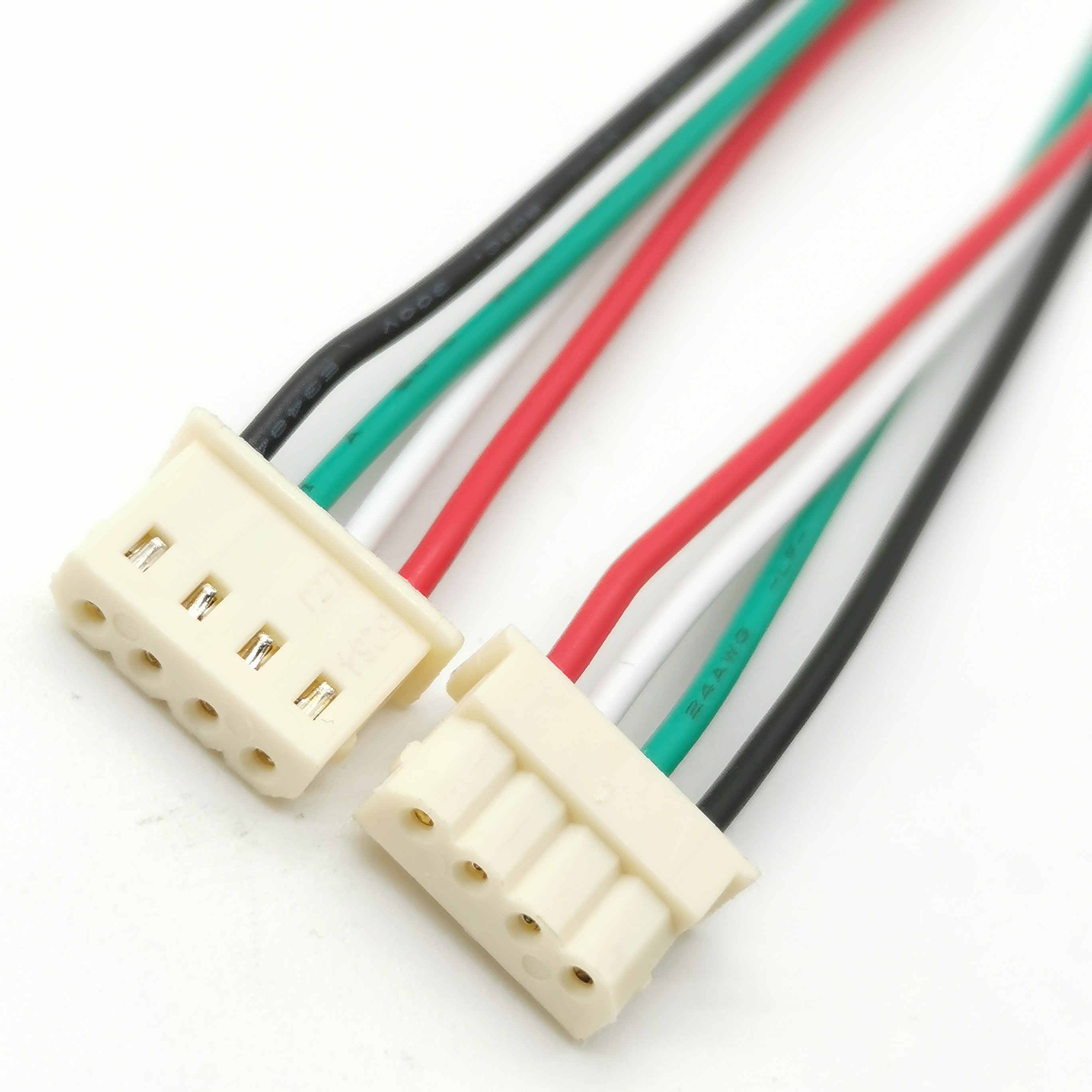 Molex 5264-04 2.5mm 4P/6ピン電源ケーブルカスタマイズコンポーネント