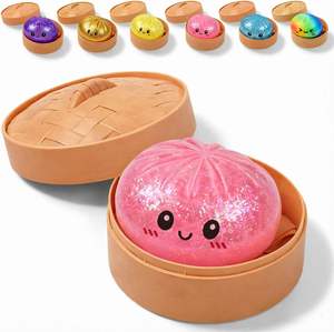 Cross-border Extra-large Simulation Steamed Bun Kneading Stress Relief Youth Flour Ball Slow Rebound Prank Toy <b>Steamer</b> - Product Image 1