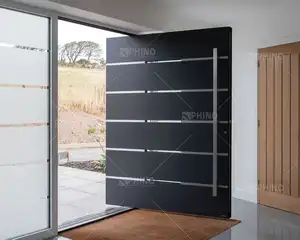 PHINO-puerta principal personalizada de fábrica, puerta Exterior aislada, pivote de entrada delantera