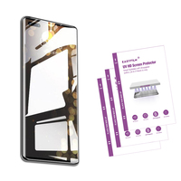 Película de curado UV 180*120mm Protector de pantalla hoja de película UV suave Protector de pantalla de tamaño Universal para máquina de corte de plotter