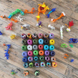 Interaktif 5cm doğal EVA yüzen köpük köpek çiğnemek oyuncak üreticileri açık Pet interaktif Bite dayanıklı çiğnemek oyuncak günlük - Product Image 2