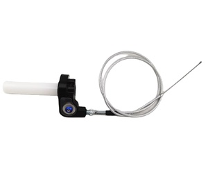 Juego <span class=keywords><strong>de</strong></span> empuñadura <span class=keywords><strong>de</strong></span> acelerador <span class=keywords><strong>de</strong></span> motocicleta <span class=keywords><strong>de</strong></span> 7/8 pulgadas barato Twist para Dirt Bike ATV Pit Bike Quad Cables - Product Image 2