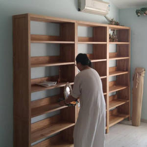 Estantería de Madera Maciza de Roble, Estantería de Almacenamiento de Madera Personalizada, Librería Infantil Hecha a Mano en Beijing - Product Image 2