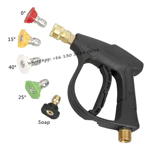 Draagbare Hoge Druk Waterpistool Voor Cleaning Car Wash Machine Thuis Tuin Watering Hose Nozzle Sprinkler Schuim Waterpistool