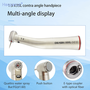 หัวกรอฟันแบบ Contra Angle ความเร็วต่ำ 1:1/1:5/20:1 ไฟเบอร์ออปติก แบบตรง รุ่น X25L/X95L ใช้กับเครื่องกรอฟันแบบลม - Product Image 3