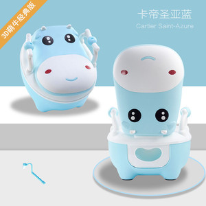 Pot de toilette portable en plastique pour enfants, motif dessin animé, pour bébés et tout-petits (filles et garçons) - Product Image 5