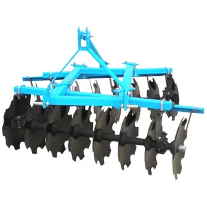 Traktor dipasang kultivator cakram kerja ringan Harrow Tiller cakram menerapkan pertanian Harrow untuk dijual