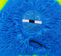 Ballon de softball gonflable en peluche Fluffy Monster pour enfants BBT