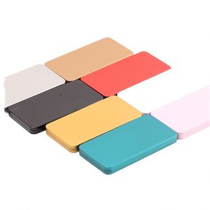 Custom Printed Eco-Friendly Recyclable 170x90x15mm Tinplate Box Eyelash Tweezers Storage for Chocolate <b>Snack</b> Food Pill Package - Product Image 1