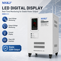 Régulateur de tension automatique intelligent 10KVA 15KVA 20KVA 30KVA 40KVA 50KVA 60KVA AVR, régulateurs/stabilisateurs de tension monophasés 220V