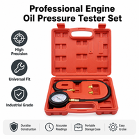 Kit de testeur de pression d'huile moteur professionnel TU-12, jauge de pression d'huile automobile 0-100 PSI, outil de diagnostic avec tuyau de 30 pouces