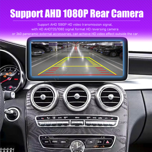 วิทยุติดรถยนต์ระบบนำทาง GPS LHD แอนดรอยด์13 256GB วิทยุรถยนต์สำหรับ Mercedes Benz C Class GLC CLA W205 2015-2018 - Product Image 4