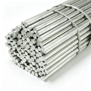 Barra de Aluminio de Alta Calidad Moldeada por Compresión 1050 1060 2024 3003 5052 6000 6061 6063 7075 5083 T5 T6, Barra Redonda de Aluminio - Product Image 1