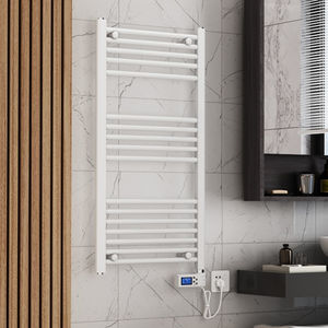 AVONFLOW bagno riscaldamento elettrico bianco asciugamano radiatori scaldasalviette Design radiatore - Product Image 3