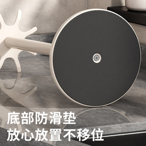 Rotating Hook Spatula <b>Rack</b> Multi Functional Countertop <b>Kitchen</b> Utensil Storage <b>Rack</b> 360 Degree Smooth Rotation - Product Image 4