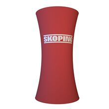 Mur d'inscription promotionnel pour exposition, mariage, fête, avec rideau rapide, <span class=keywords><strong>colonne</strong></span> cube irrégulière et espace de rangement - Product Image 4