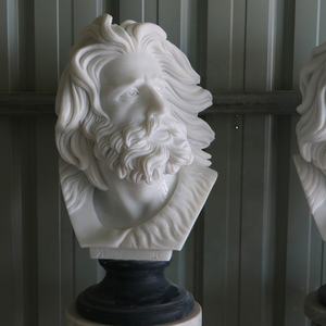 Prix usine sculpté à la main marbre pierre Socrate tête buste Statue <span class=keywords><strong>Sculpture</strong></span> - Product Image 3