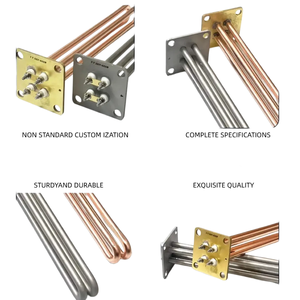 Elemento Calentador de Inmersión Eléctrico de Cobre para Caldera de Café de 160mm, 210mm, 290mm, 360mm para Máquina de Café KRUPS GINO - Product Image 5