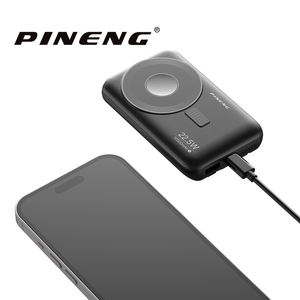 พาวเวอร์แบงค์10000mAh PD ชาร์จเร็ว15W ที่ชาร์จแบบไร้สายและแม่เหล็กสำหรับสมาร์ทวอทช์หูฟังในตัว - Product Image 4