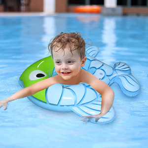 Anello da Nuoto Gonfiabile per Bambini a Forma di Sirenetta, Design Personalizzato di Fabbrica, in PVC - Product Image 4