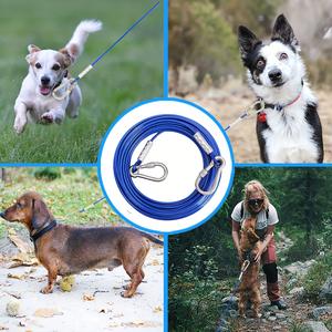 Estaca <span class=keywords><strong>de</strong></span> clavija <span class=keywords><strong>de</strong></span> perro antioxidante <span class=keywords><strong>de</strong></span> alta resistencia, ideal para accesorios <span class=keywords><strong>de</strong></span> jardín y <span class=keywords><strong>Camping</strong></span>, Estaca <span class=keywords><strong>de</strong></span> amarre con Cable para perros - Product Image 6