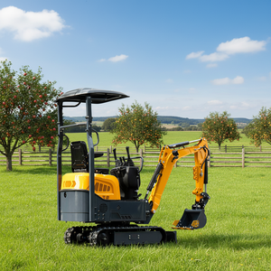 Mini-excavatrice sur chenilles 1,2 tonne avec moteur CE EPA, idéale pour la ferme, livraison gratuite - Product Image 3