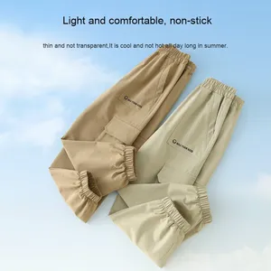 Nouveau printemps été Style mince pantalon cargo à séchage rapide pour <span class=keywords><strong>les</strong></span> garçons plus âgés survêtement populaire grandes poches toile compagnon parfait pour enfants - Product Image 3