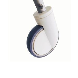 6 Inch Central <strong>Locking</strong> Adjustable Plastic Medical <strong>Casters</strong> for Hospital Bed Swivel <strong>Wheels</strong> with High Load Capacity - Product Image 3