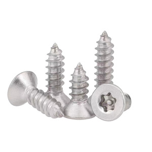 304 Stainless Steel Countersunk Torx Anti Theft Self Tapping Screws M2 M5 Metal Fasteners Grade 8 A2 70 - Product Image 2
