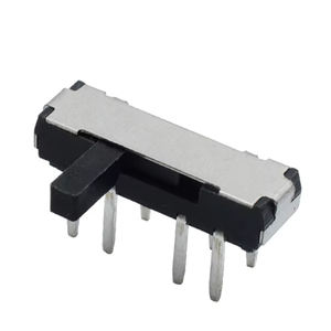 מפסק שקופיות msk23d18g4 spdt 8 pin 3 מיקום 4 מ "מ גובה ידית מטבל שקופיות - Product Image 3