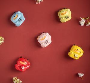 4,6*5cm gato de la suerte imanes creativos para nevera Animal creativo 3D mensaje pegatinas <span class=keywords><strong>pizarra</strong></span> decoración dibujos animados pegatinas magnéticas - Product Image 1