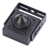 Caméra IP miniature 40*40mm H.265+ H.265 1/2.49'' capteur CMOS 3840*3104 12MP objectif sténopé 3.7mm