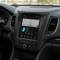 Radio Multimedia Android 9.7 Inch dengan CarPlay dan Android Auto Nirkabel Terintegrasi untuk Hyundai i30 Mistra 2011-2017, plug & play