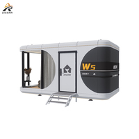 Maison mobile intelligente et compacte, suite familiale confortable, cabane préfabriquée, maison mobile écologique pour le camping