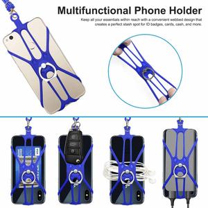Cordon de cou promotionnel en silicone pour téléphone, support anneau et coque, compatible avec les smartphones - Product Image 5