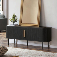 Meuble TV LED moderne de luxe avec support blanc, mobilier moderne de luxe pour salon, supports TV avec lumières LED