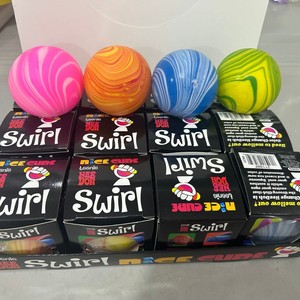 ขายส่งลูกบอลบีบ Schylling NeeDoh Swirl Egg แบบคืนตัวช้า ลายหินอ่อน ของเล่นบีบคลายเครียด ลดความวิตกกังวล - Product Image 1