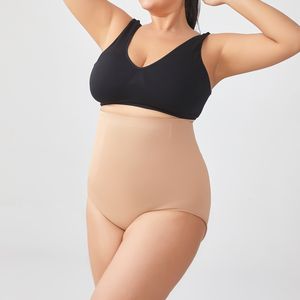 FITVOLT Custom Plus Size Ademend Medium Control Heupliftende Hoge Taille Gebreide Spandex/Nylon Control Control Onderbroek - Product Image 3