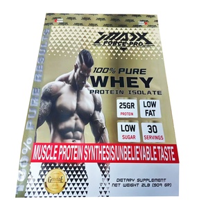 Nhà cung cấp chuyên nghiệp của Creatine eaa + BCAA bao bì nhãn bổ sung túi nhựa kim loại sang trọng Miễn phí thiết kế đứng lên túi - Product Image 5