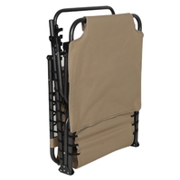 Chaise longue avec trou pour le visage réglable 5 vitesses inclinable extérieur portable pliant chaise de bronzage lit